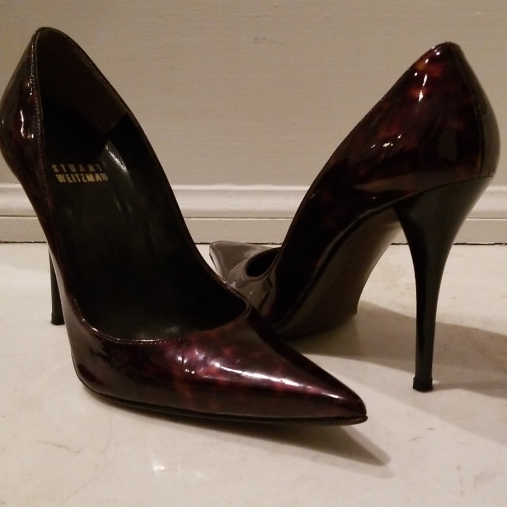Stuart Weitzman Patent Leather Pumps